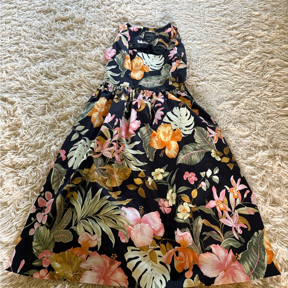 Barney’s Floral Sleeveless Dress